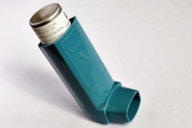 A quick-relief asthma inhaler